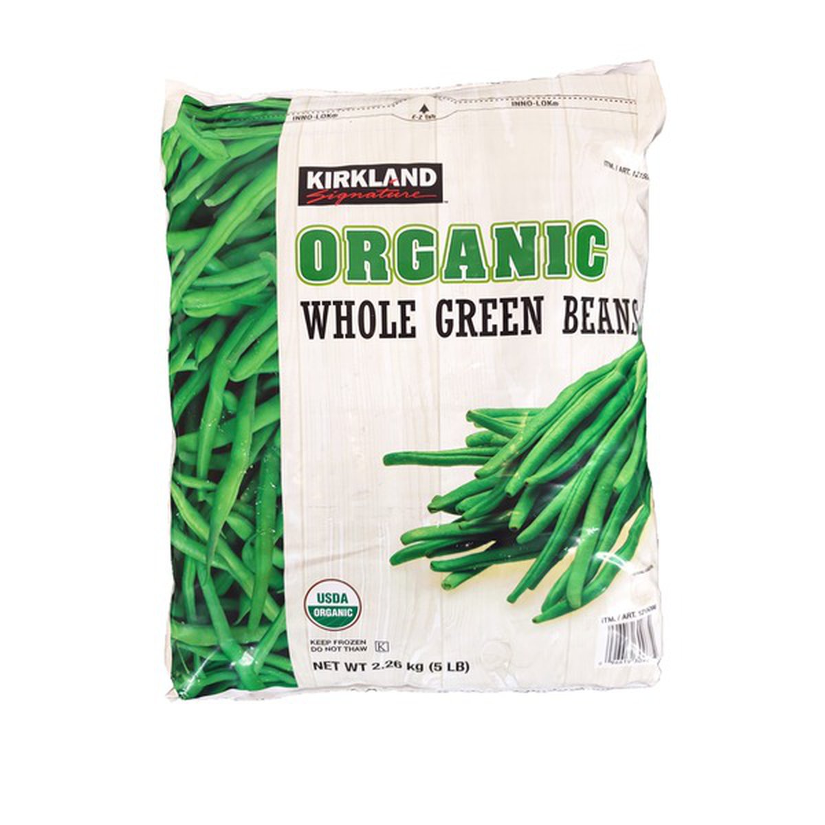Green Beans Whole Frozen 5lb AF Req